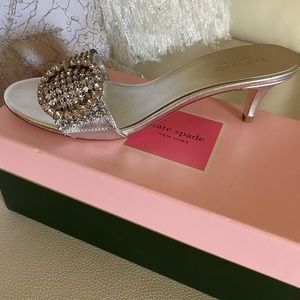 Kate Spade Seville mules. Brand new never worn! Perfect for Wedding, cruise etc